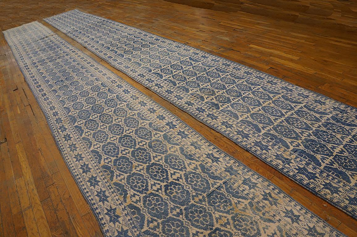 Antiker Agra-Baumwoll-Teppich, Paar (Frühes 20. Jahrhundert) im Angebot