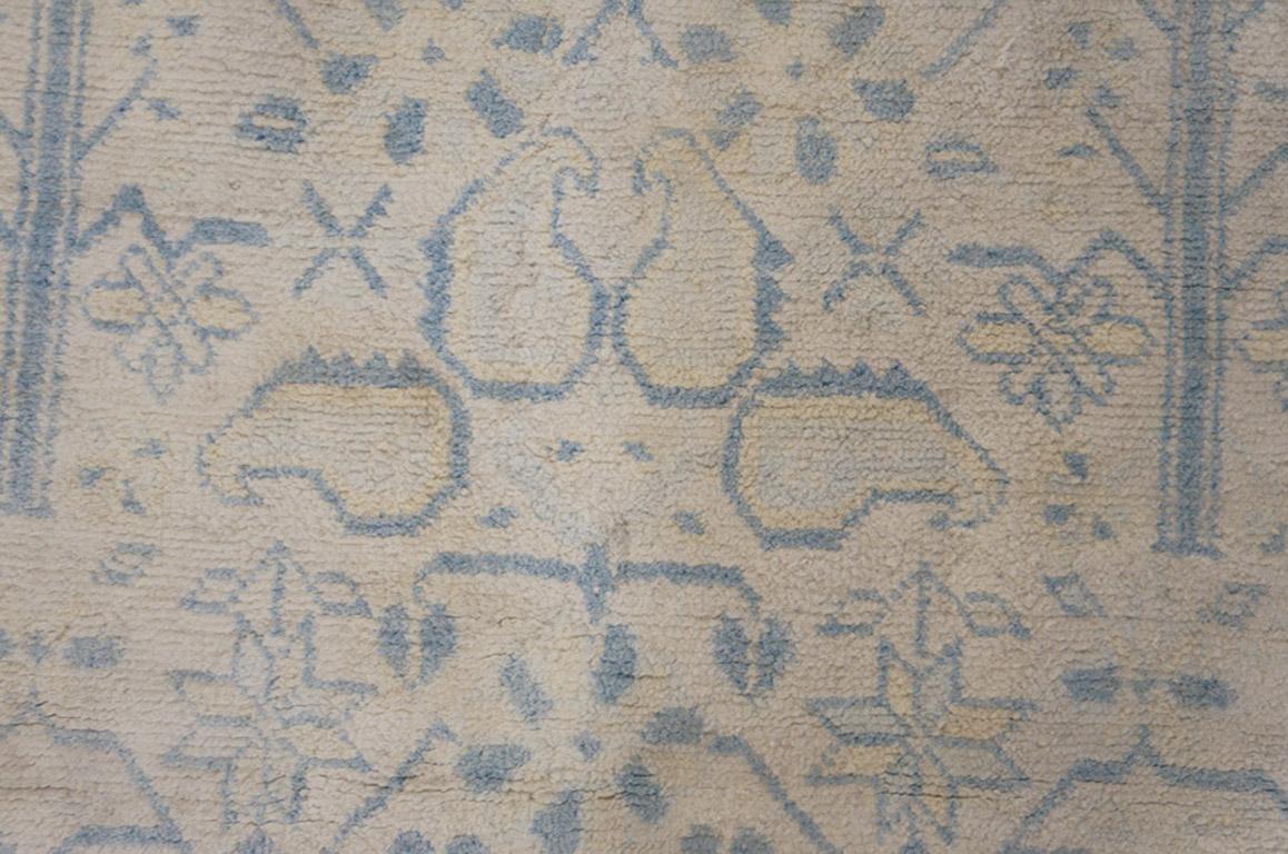 Antique Agra cotton rug, measures: 4' 4