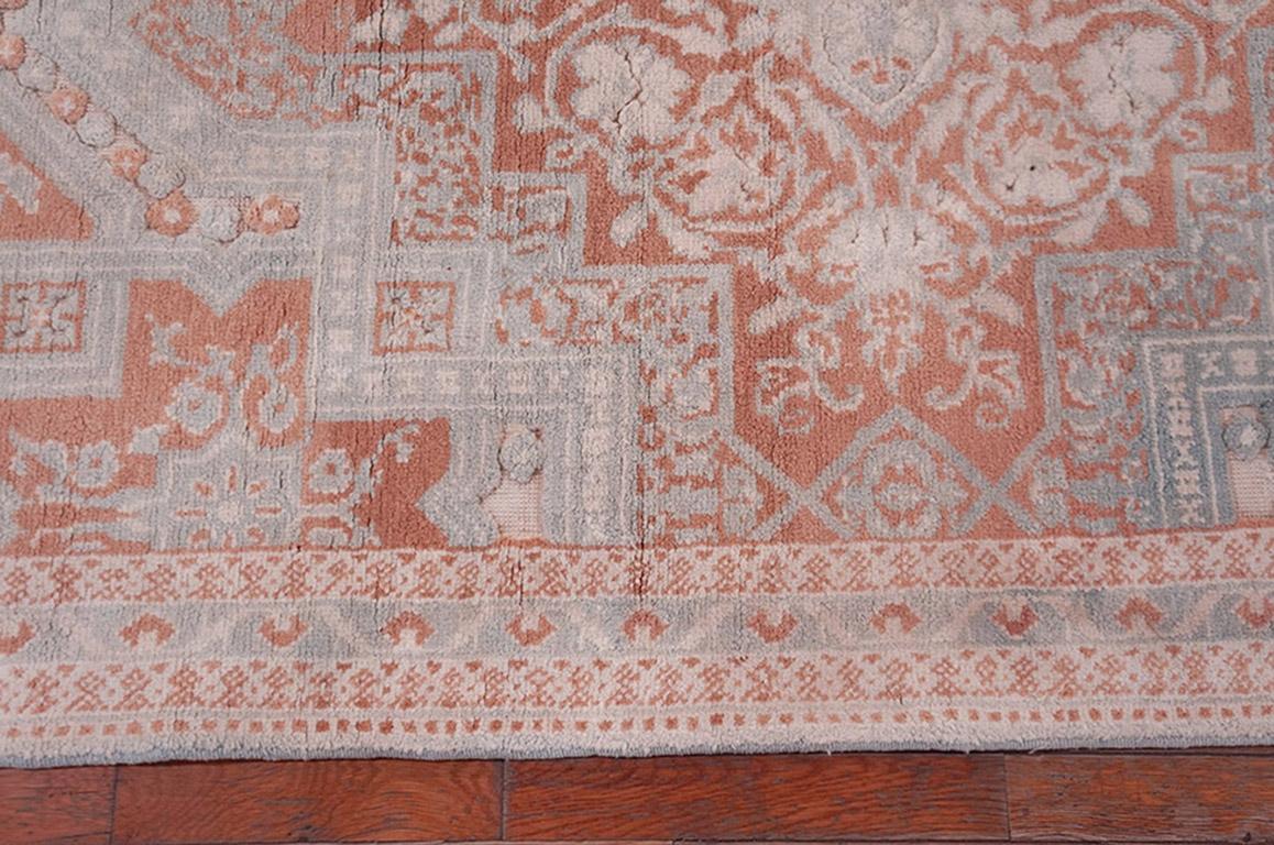 Tapis ancien en coton Agra Bon état - En vente à New York, NY