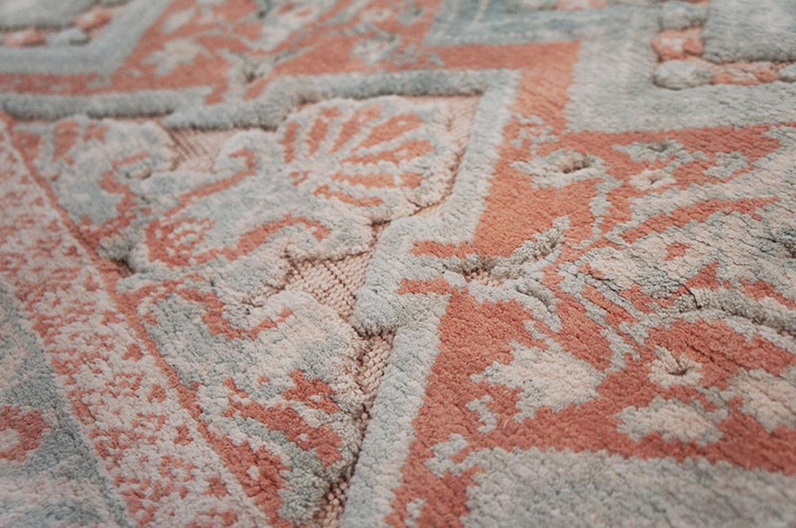 Début du 20ème siècle Tapis ancien en coton Agra en vente