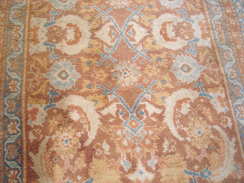 Early 20th Century Antique Agra Cotton Rug 4' 2