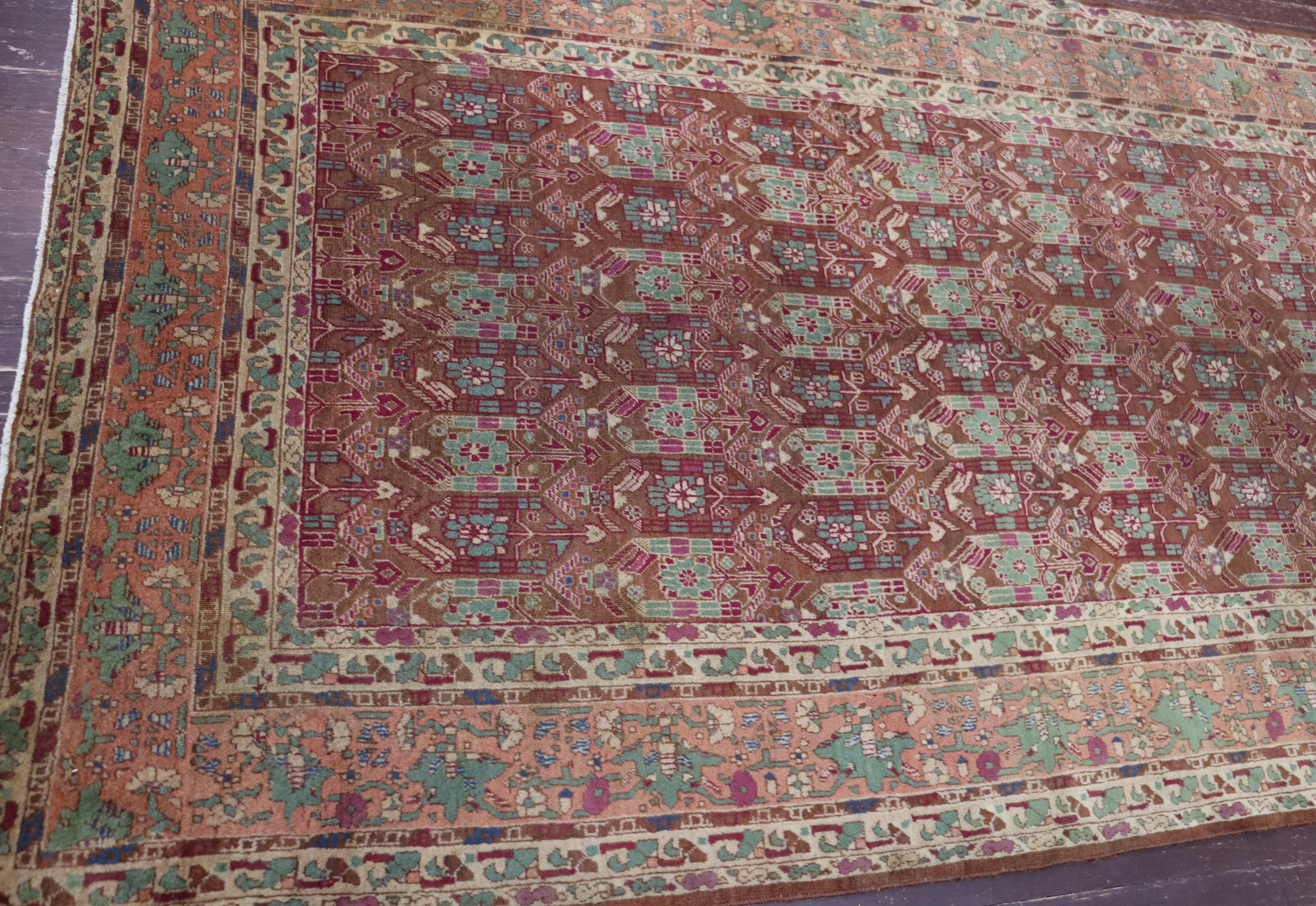 Antique Agra Gallery/ Runner/ Rug For Sale 1