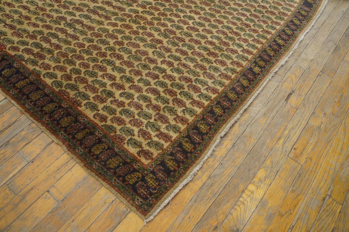 Hand-Knotted Antique Agra Indian Rug For Sale