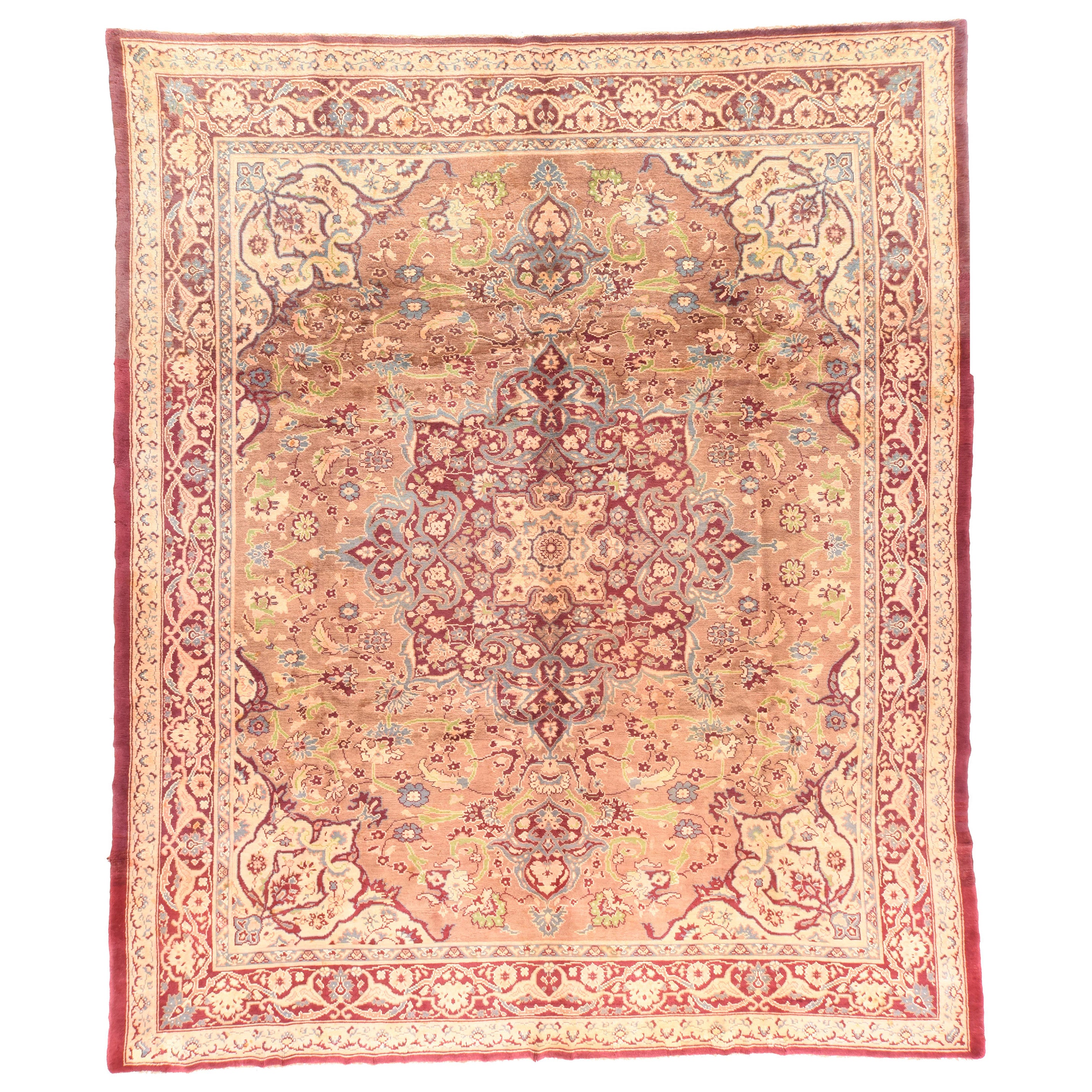 Tappeto antico Agra 9'11'' x 11'8''