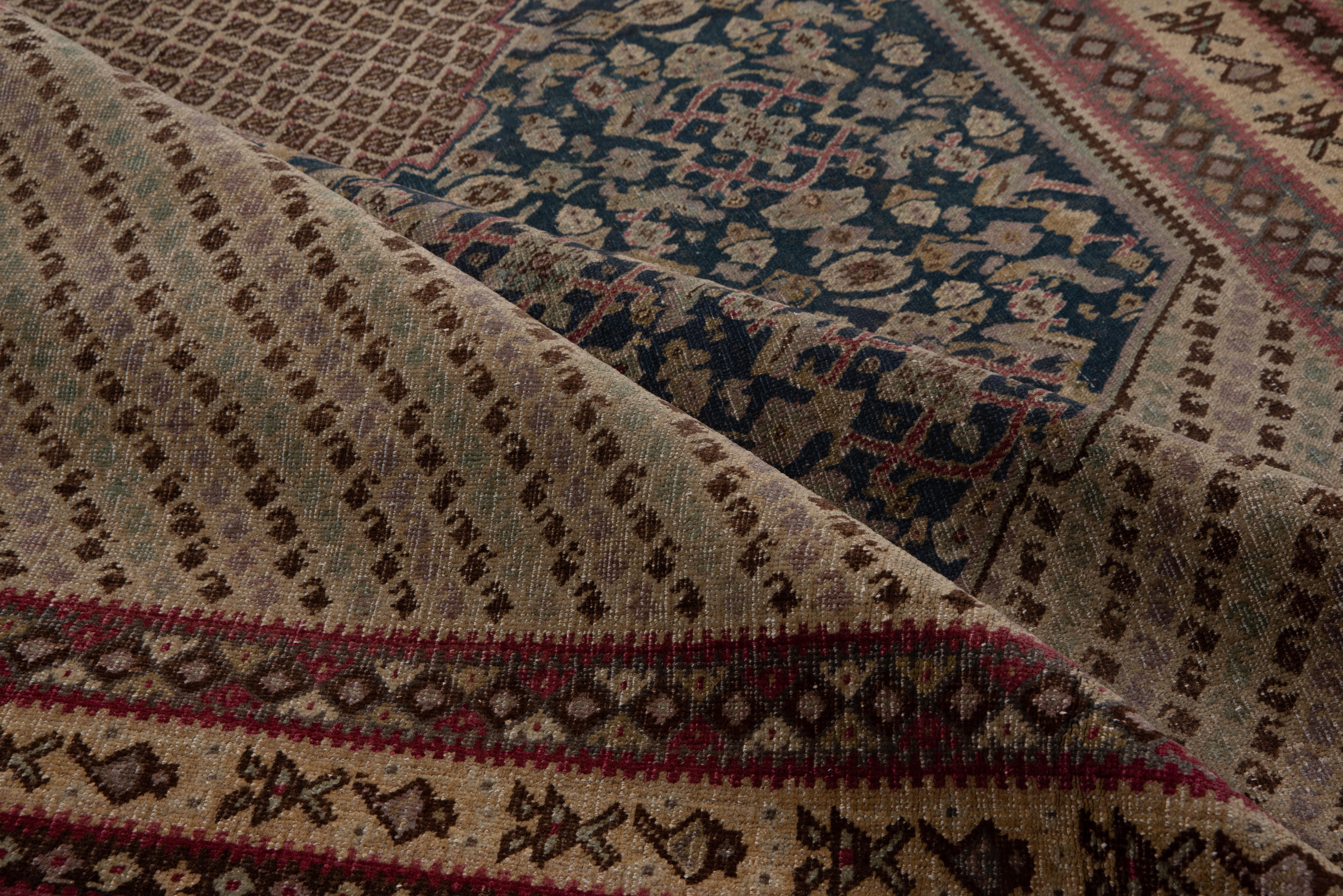 Early 20th Century Antique Agra Rug For Sale