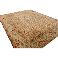 Antique Agra Rug - Size: 10'9 X 8'10