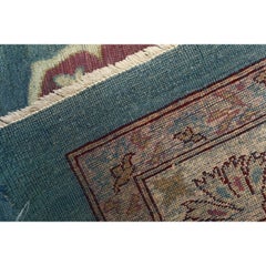 Antique Agra Rug - Size: 11'10 X 9'