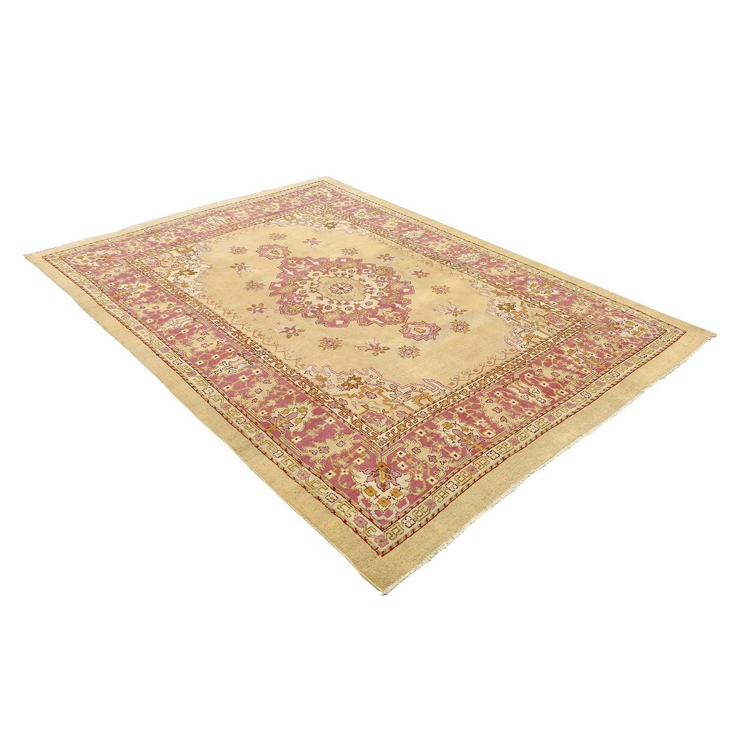 Indiano Tappeto Agra antico - Dimensioni: 12'11 X 9' in vendita