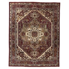 Tapis Agra ancien - Taille : 12'8 X 9'11