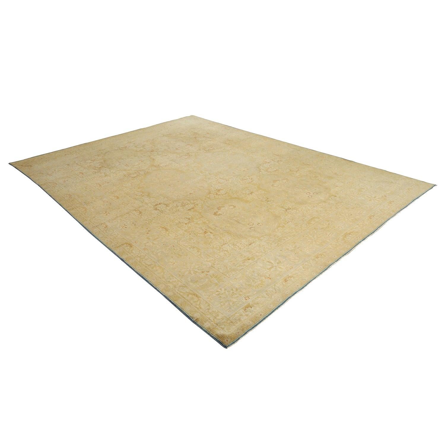 Indiano Tappeto antico Agra - Dimensioni: 15'0x11'2 in vendita