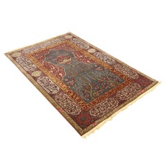 Antique Agra Rug - Size: 5 ft 6 in x 3 ft 8 in