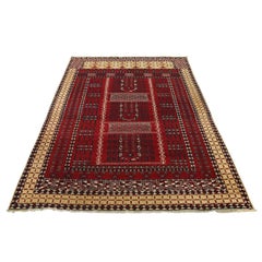 Antique Agra Rug - Size: 6'10x4'7