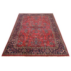 Antique Agra Rug - Size: 9'0x5'11