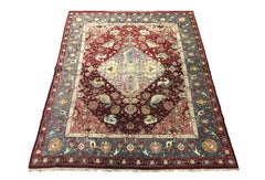 Antique Agra with Animals Design, circa 1900