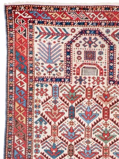 Antique Akstafa Prayer Rug, 19th Century