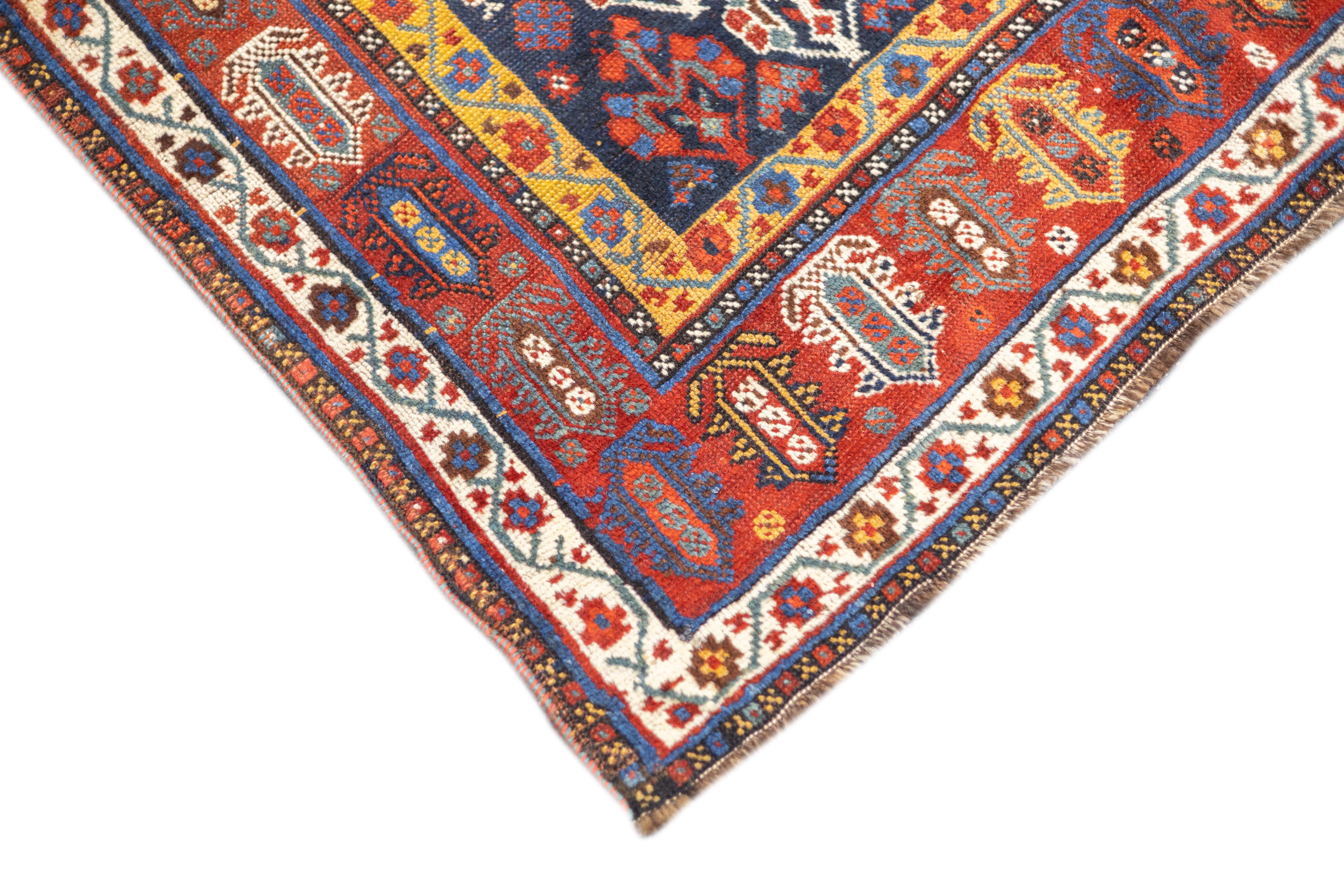 Persian Antique Akstafa Rug 3’7