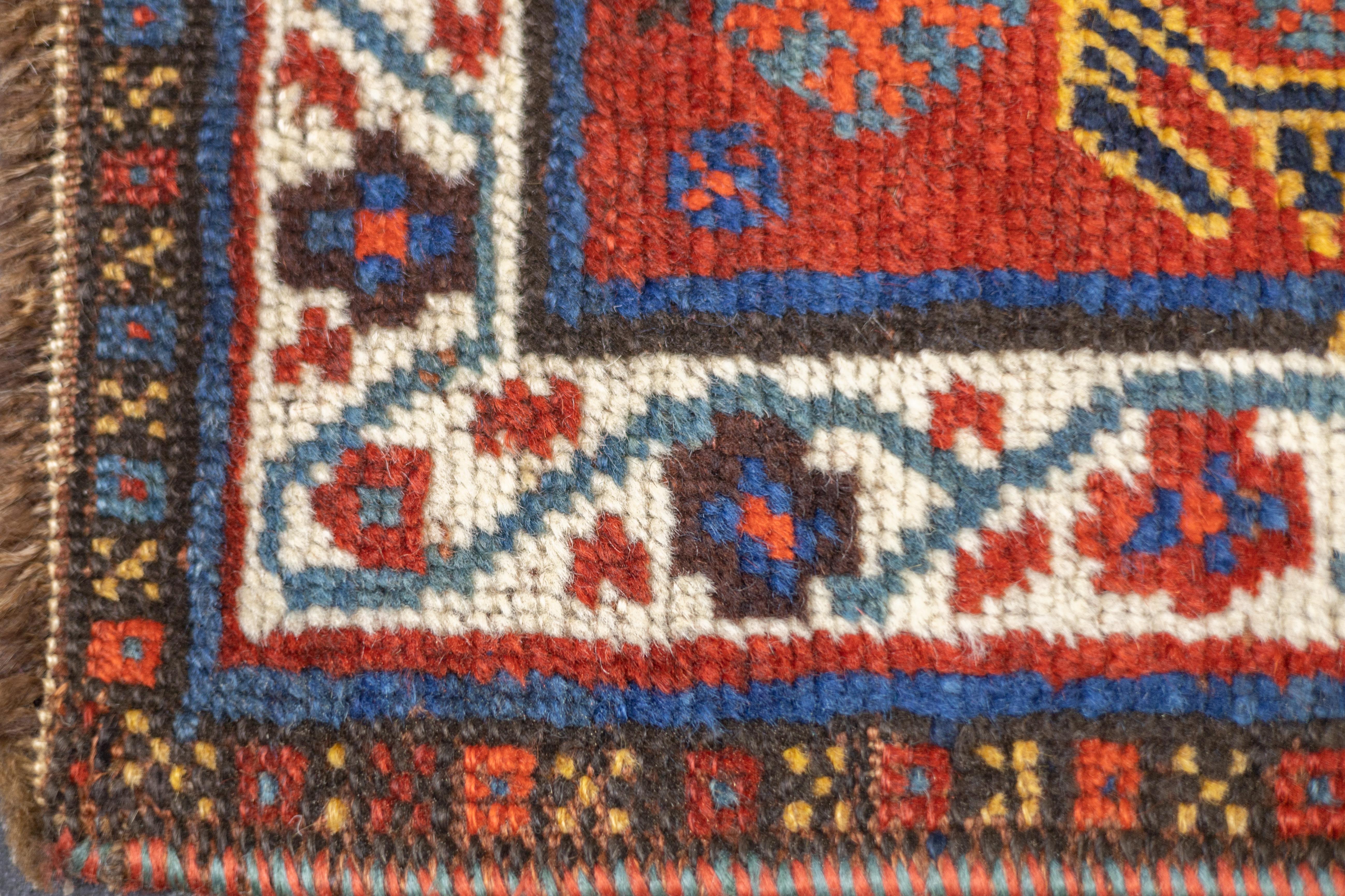 Antique Akstafa Rug 3’7