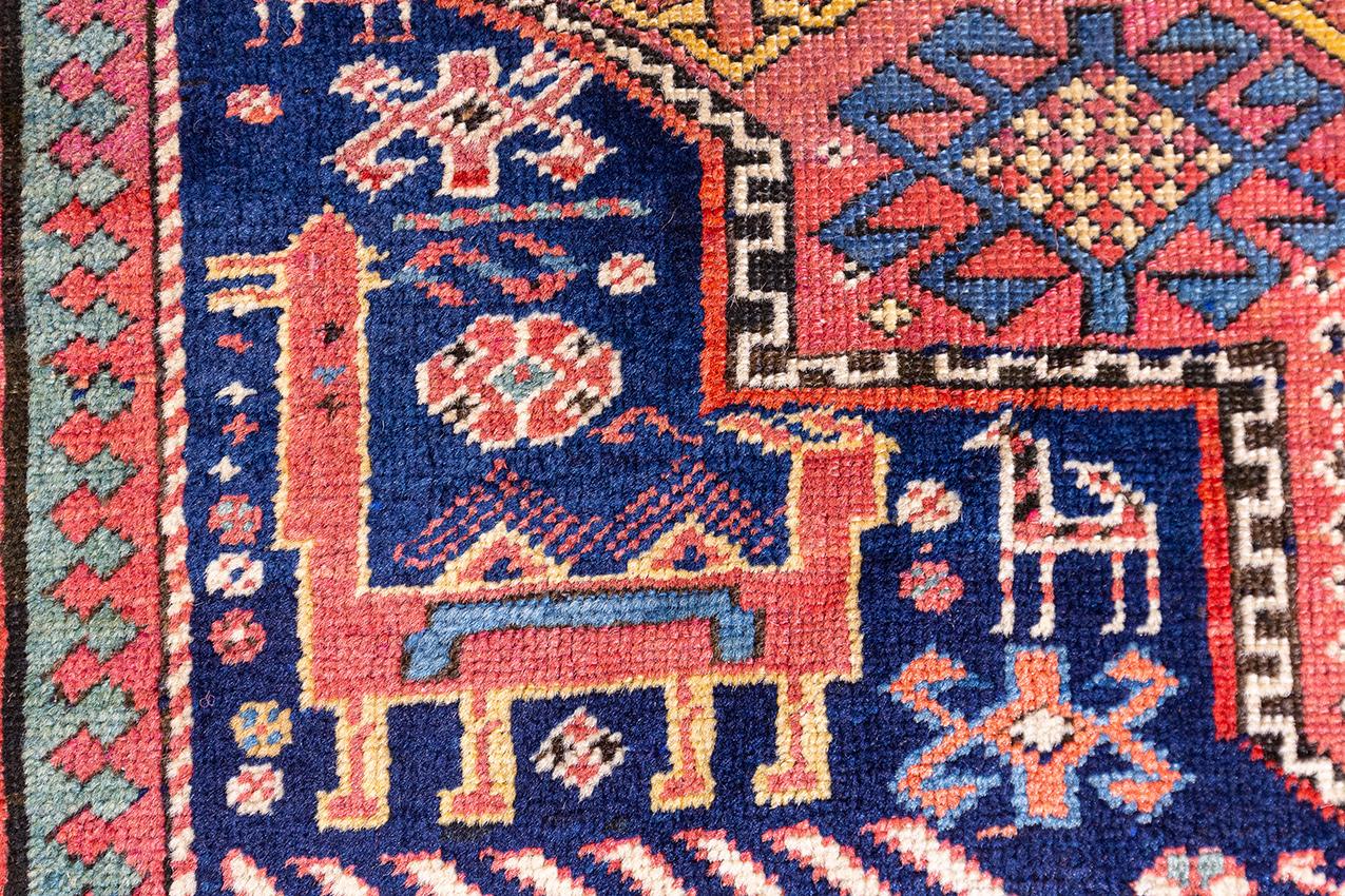 Antiker Akstafa-Teppich im Angebot 1