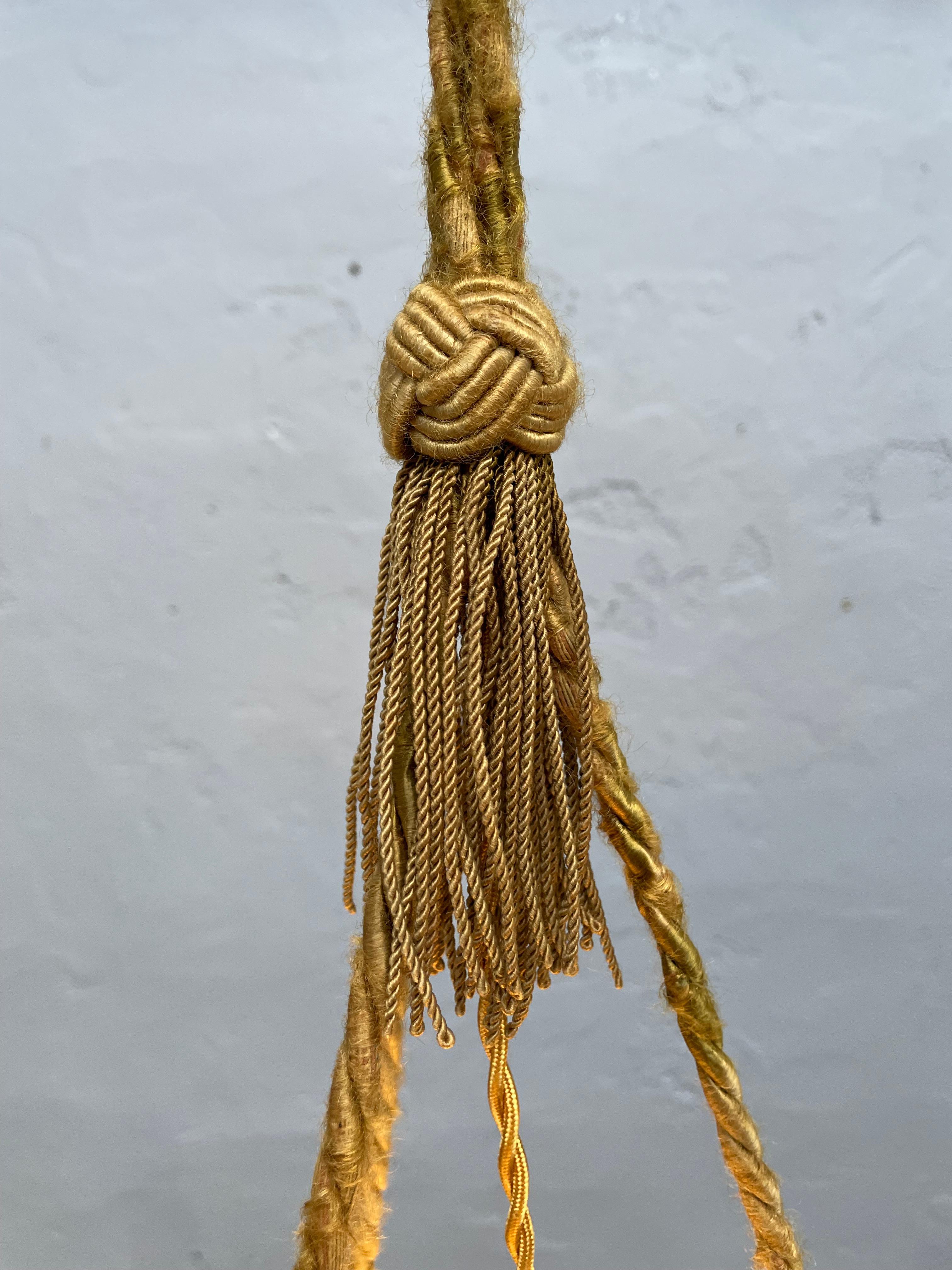 Araña Plafonnier Art Decó de Alabastro Antiguo en venta 4