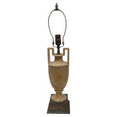Antique Alabaster Lamp