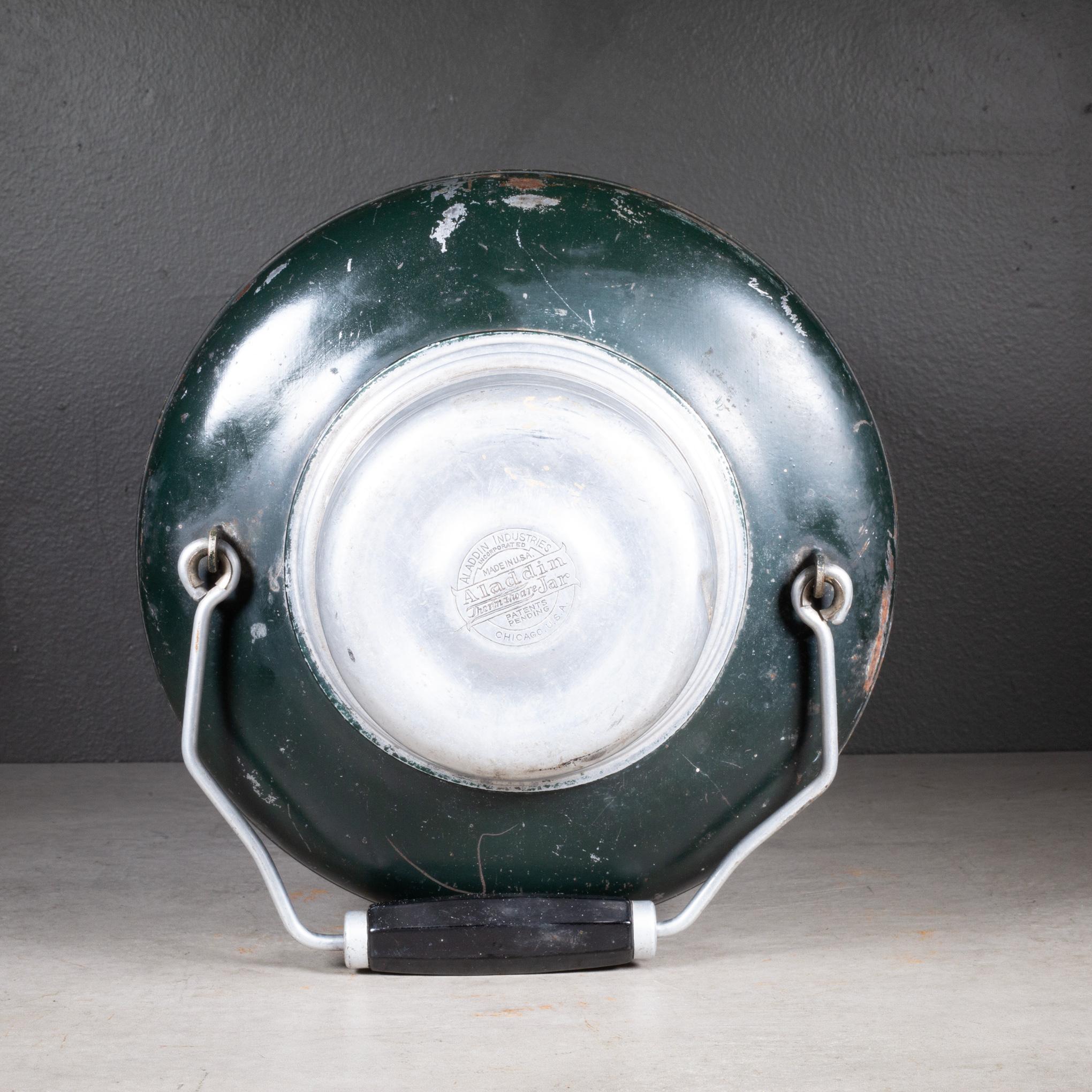 Antigua jarra termo caliente o fría Aladdin Thermoware c.1920 en venta 1