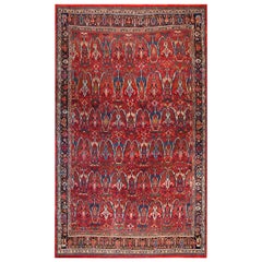 Early 20th Century Persian Bijar Garrus Carpet ( 12'4" x 18'3" - 375 x 556 )