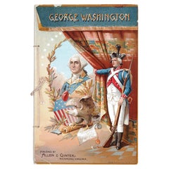 Antique Allen Ginter George Washington print album