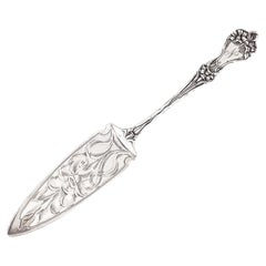 Antique Alvin Mfg. Co. Majestic Pattern Sterling Silver Jelly Cake Server