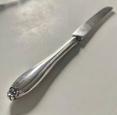 Antique Alvin Sterling Silver Knife, Hand-Crafted, Early 20th Century