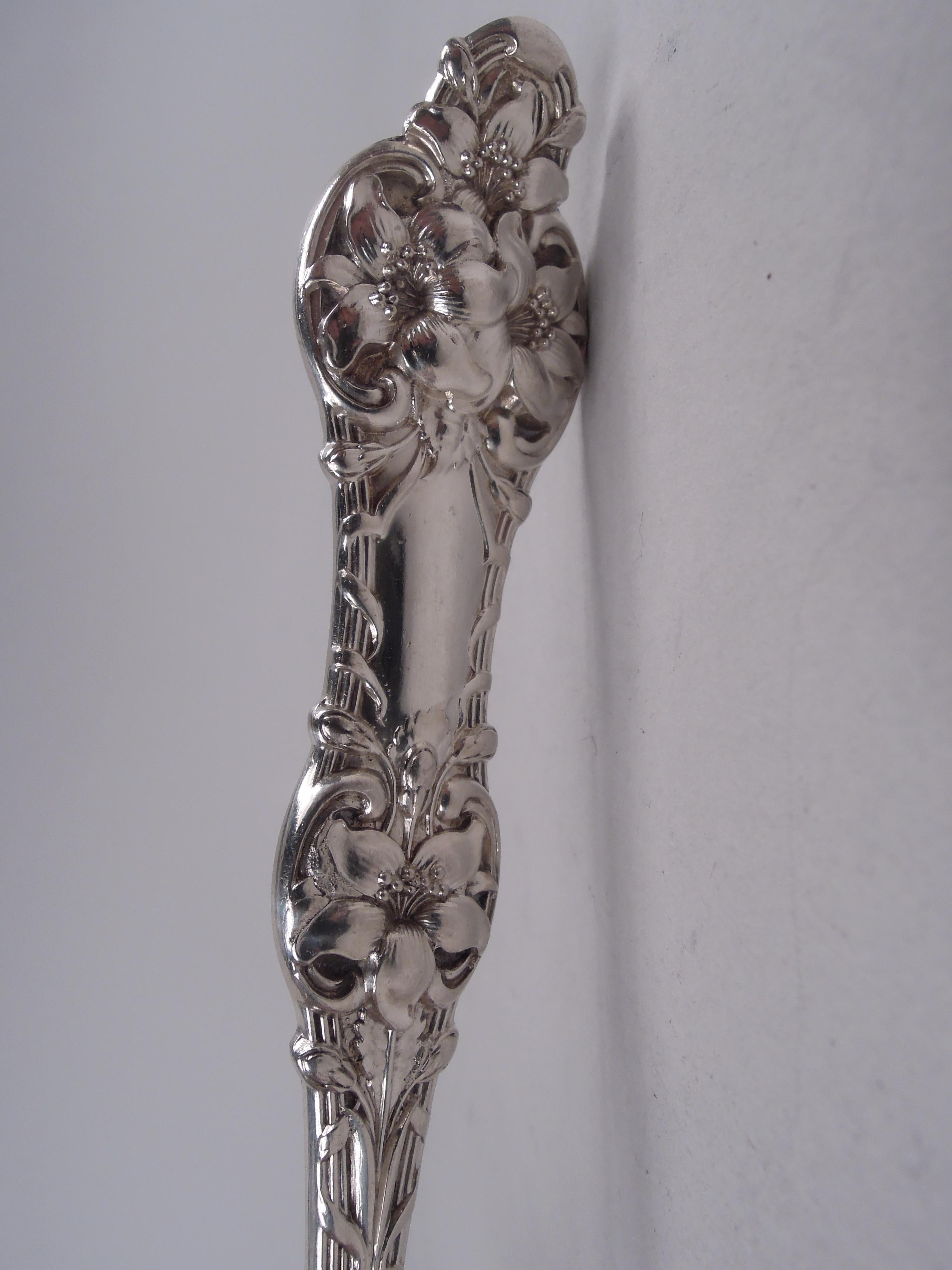 Servidor de Tomates Antiguo Alvin con Diseño Art Nouveau de Azahar Estadounidense en venta