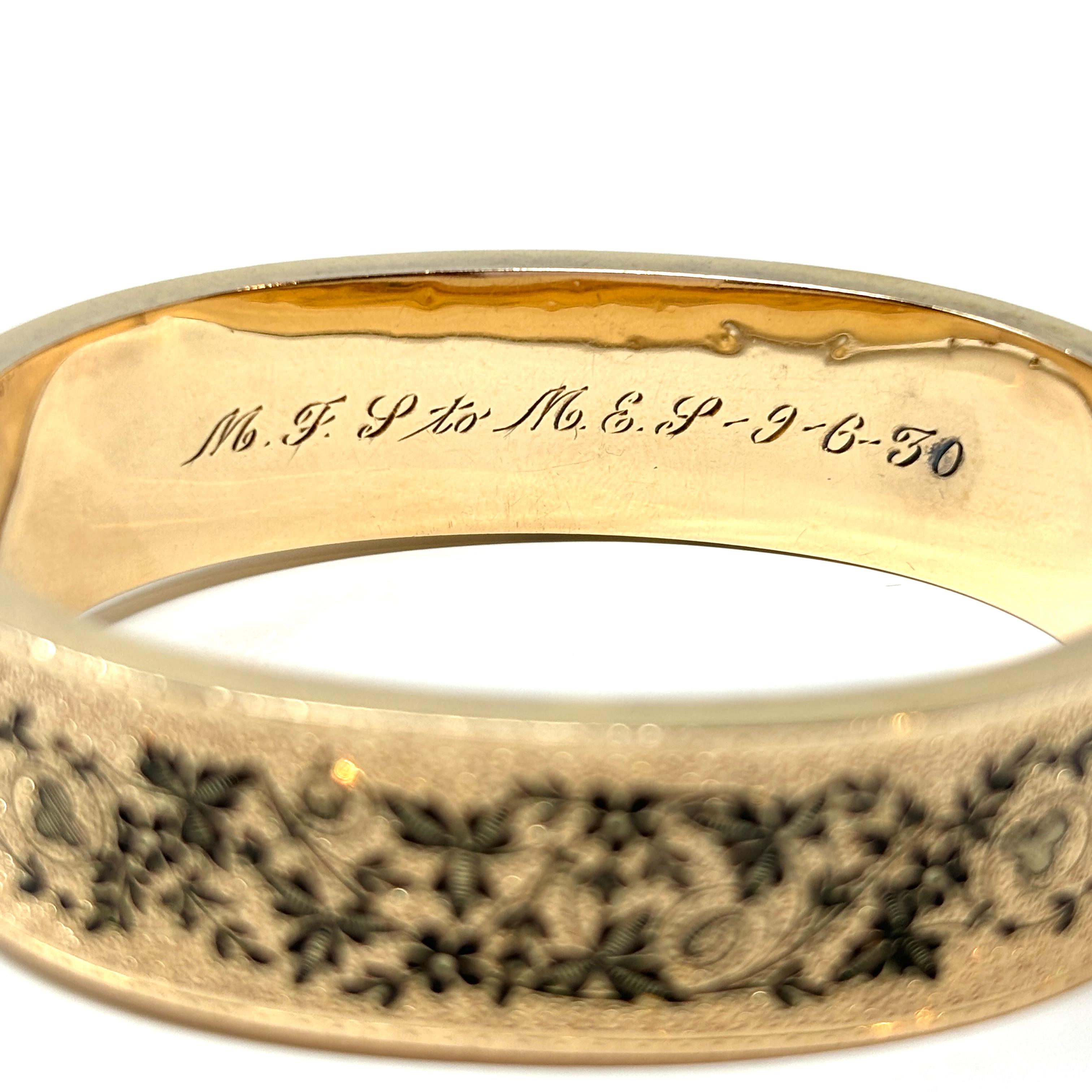 Antike amerikanische 14K Gold und Emaille 