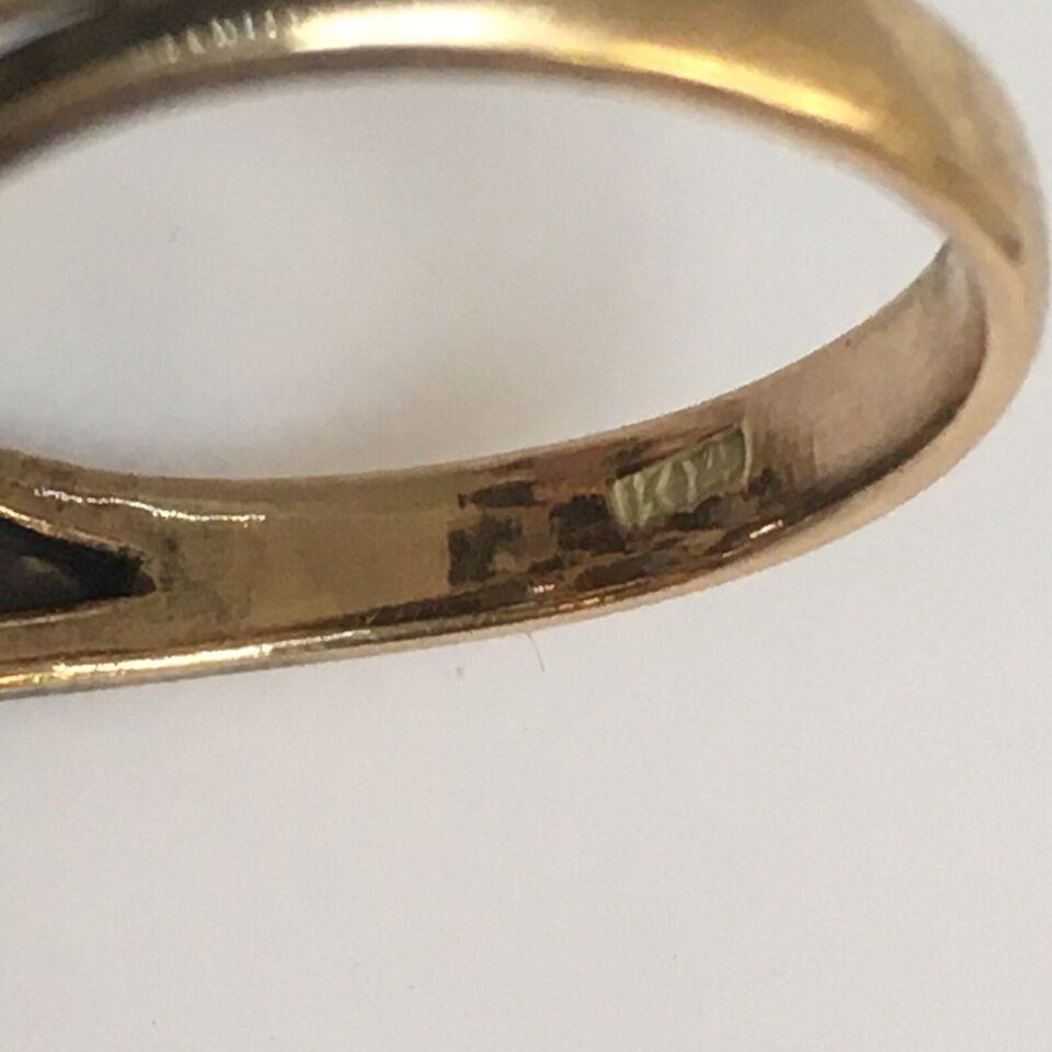  Antiker amerikanischer 14k Gold Edwardian 1900er Jahre Mehrfarbiger natürlicher Saphir Ring Damen im Angebot