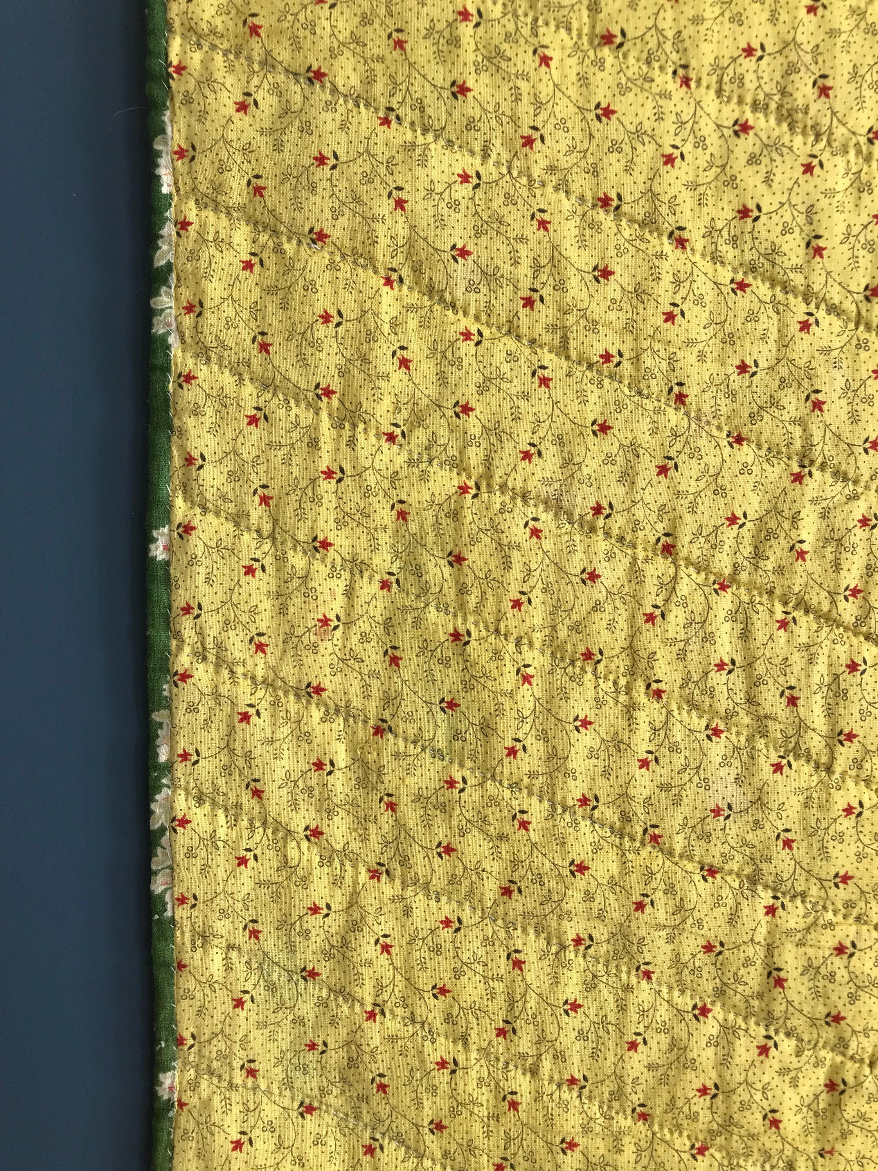 Quilted Antique American 1880's 