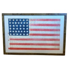 Antique American 38 Star Flag, circa 1876