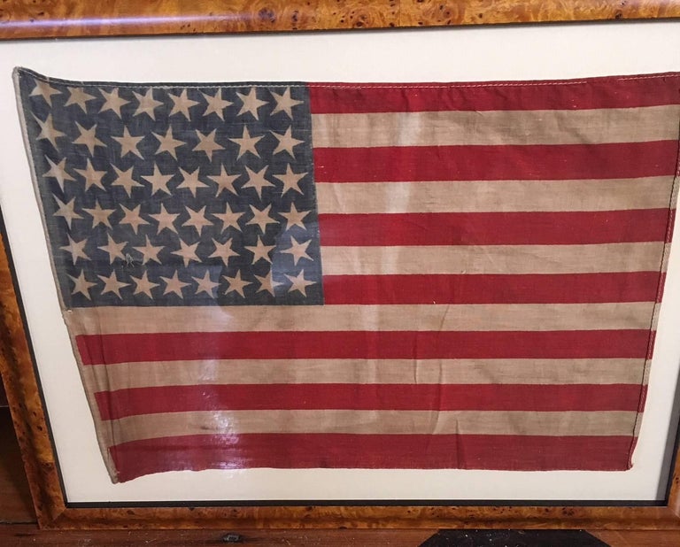 Antique American 46 Star Flag from 1908 at 1stDibs 46 star flag value