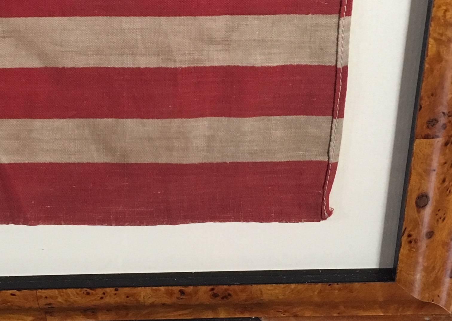Antique American 46 Star Flag from 1908 In Excellent Condition In Nantucket, MA
