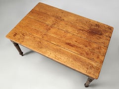 Antique American All Original Wisconsin Made Farm House Dining Table
