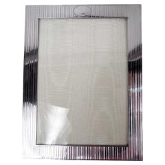 Cornice antica in argento massiccio Art Deco americano
