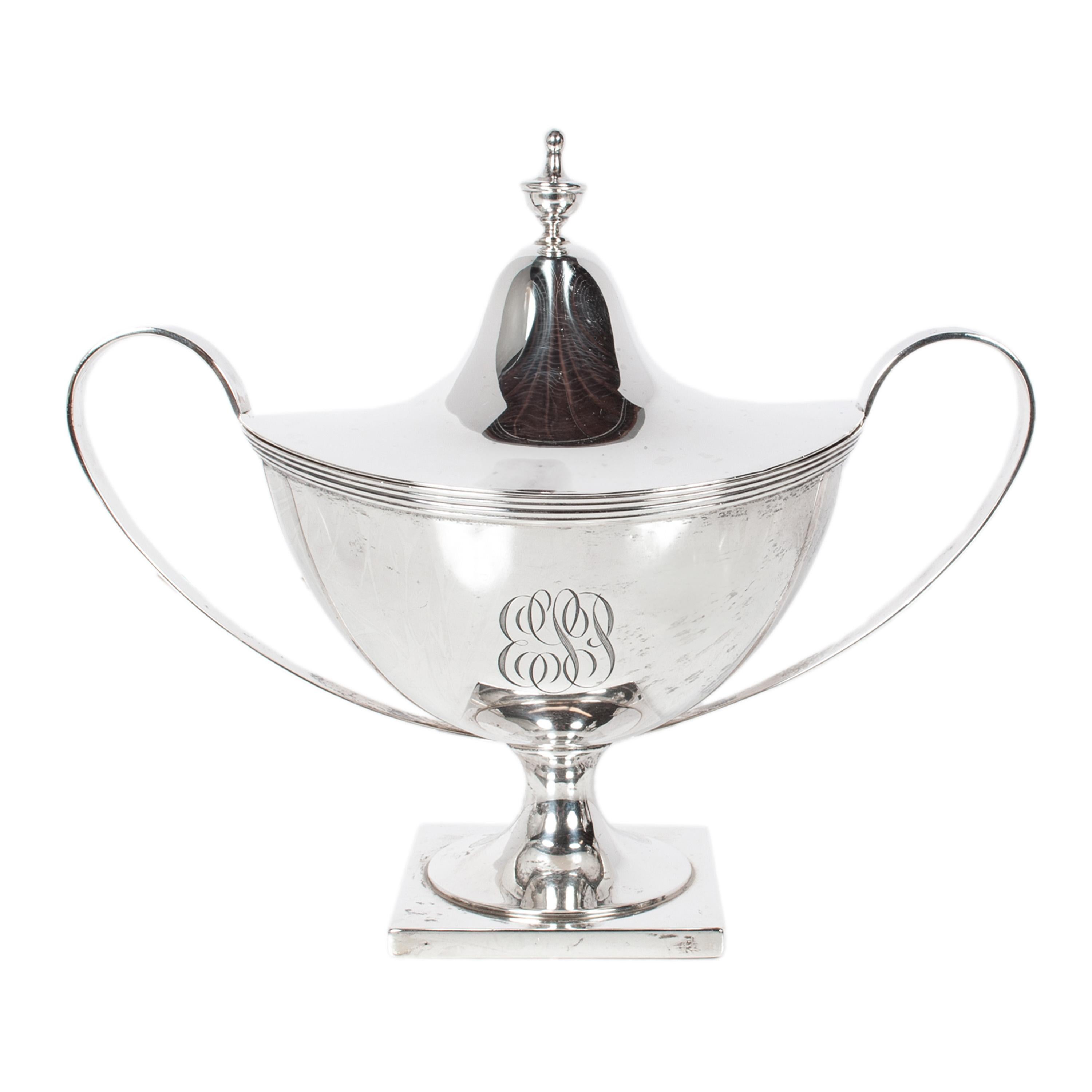 Antico servizio da tè e caffè in argento Sterling Art Deco americano Richard Dimes 1925 in vendita 8