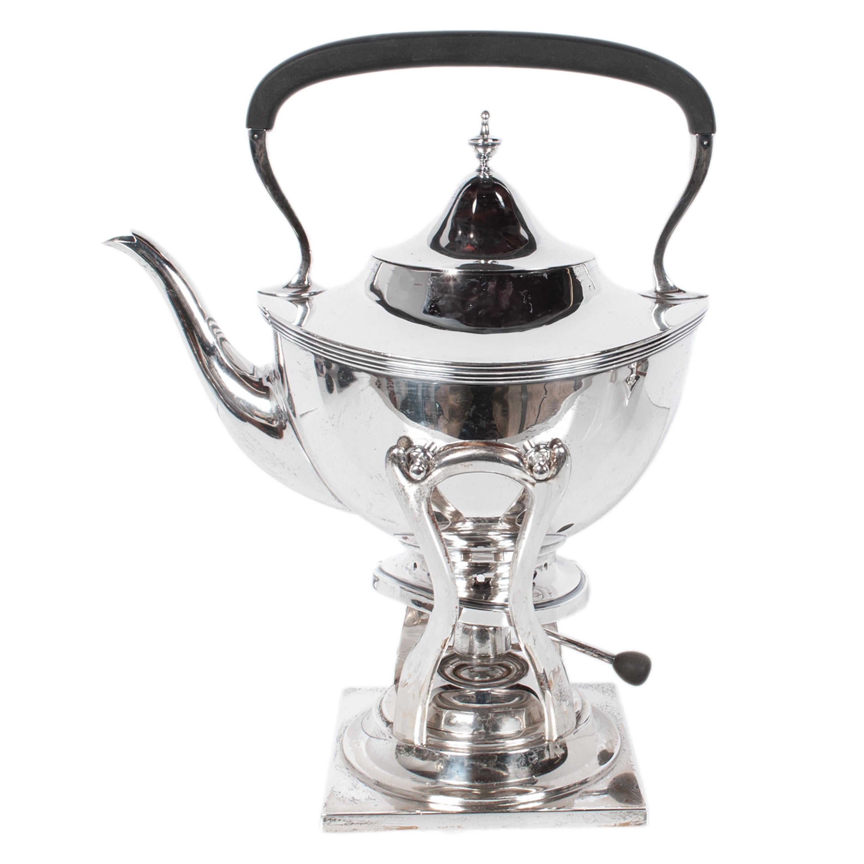 Argento 925 Antico servizio da tè e caffè in argento Sterling Art Deco americano Richard Dimes 1925 in vendita