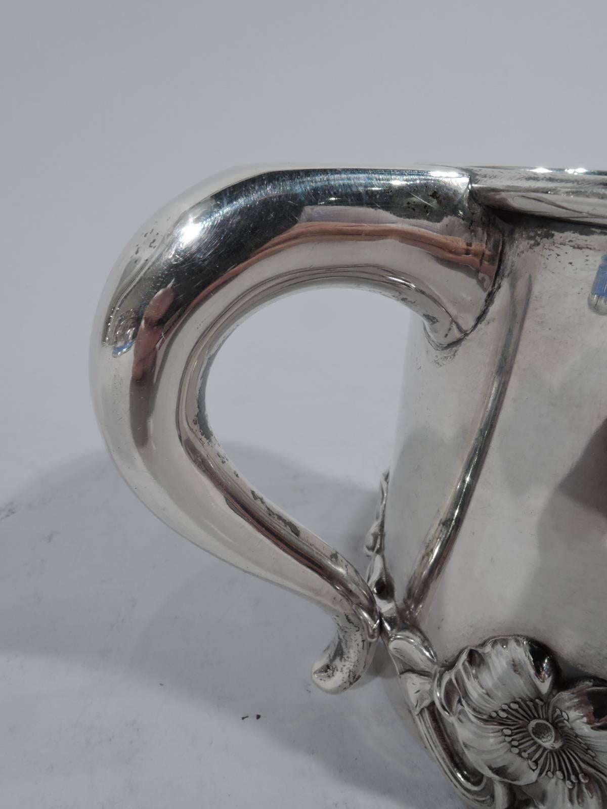 Antique American Art Nouveau Sterling Silver Baby Cup 1