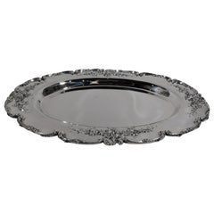 Sterling Art Deco Tray For Sale at 1stDibs