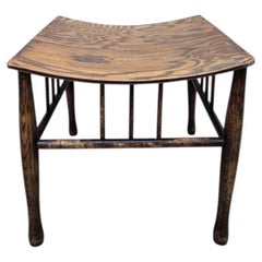 Antique American Arts and Crafts Mission Oak Side Table
