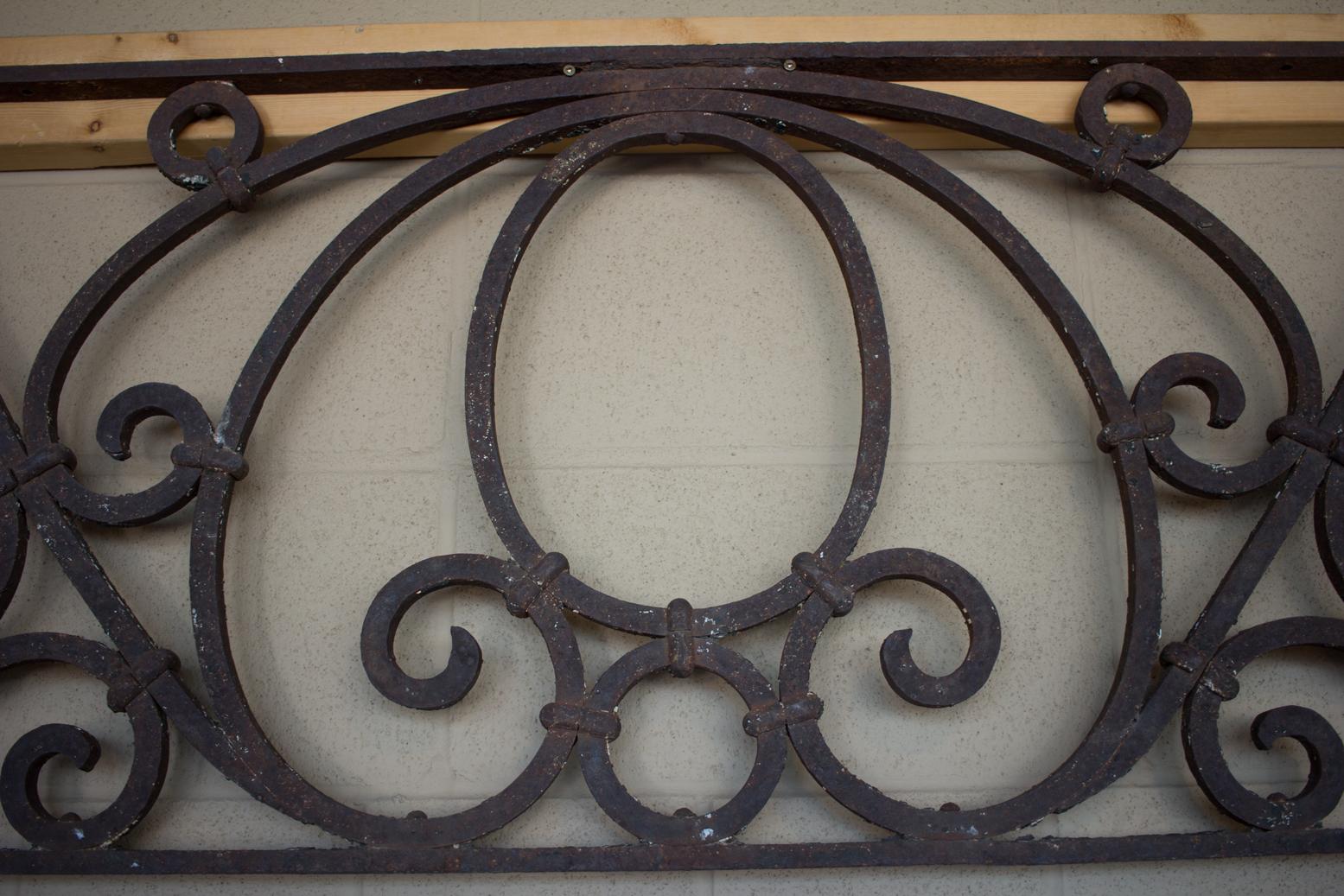 Arts and Crafts Antique American Arts & Crafts Wrought Iron Transom