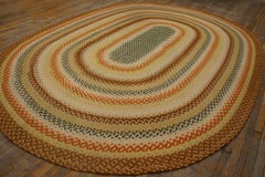 Antique American Braided Rug 9' 5'' x 12' 4''