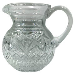 Antique American Brilliant Period Hand Cut Crystal Pitcher