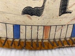 Antique American Carnival Game Wheel, Early 20th Century