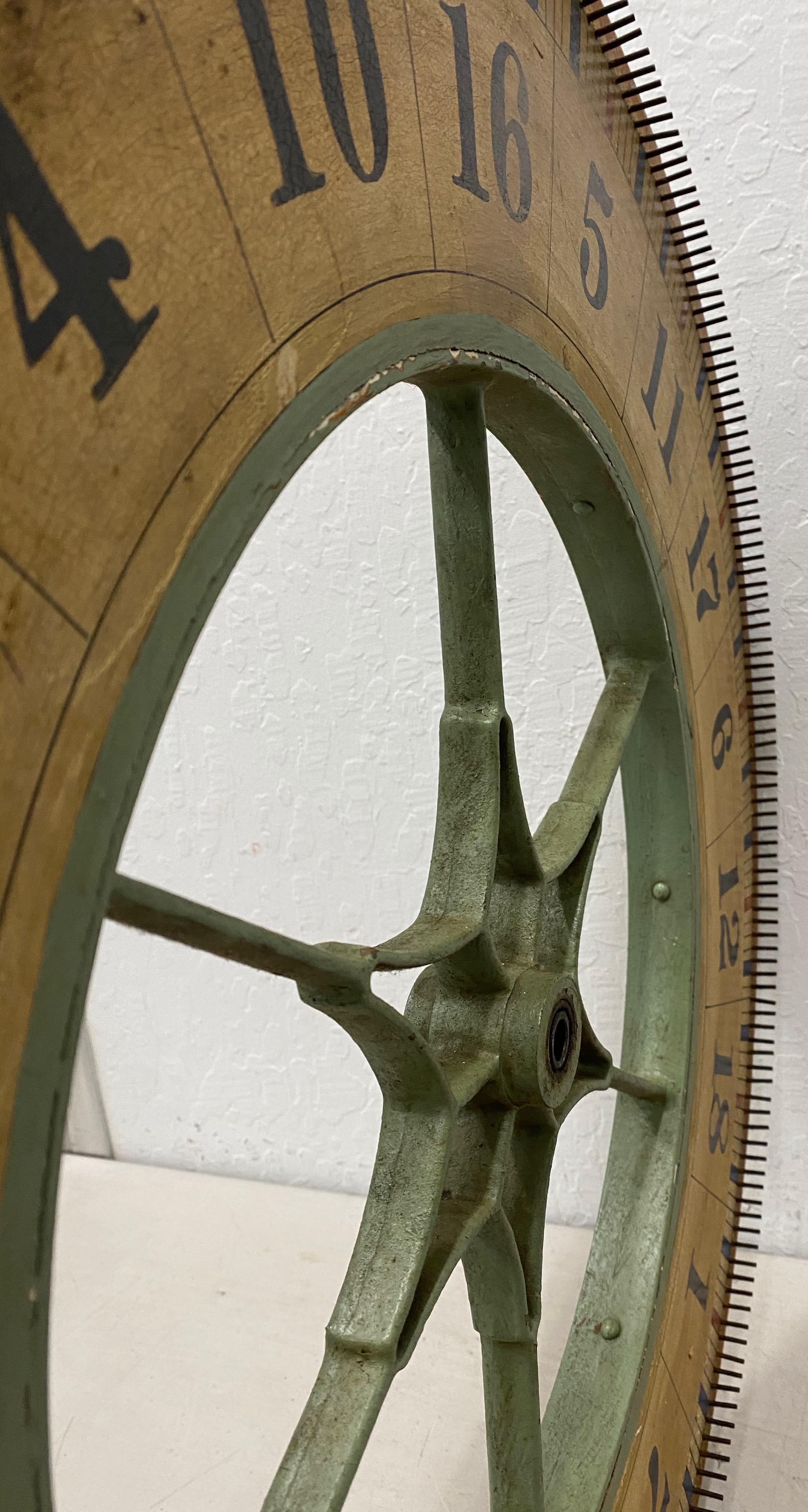 Antique American Carnival Game Wheel, Early 20th Century 2