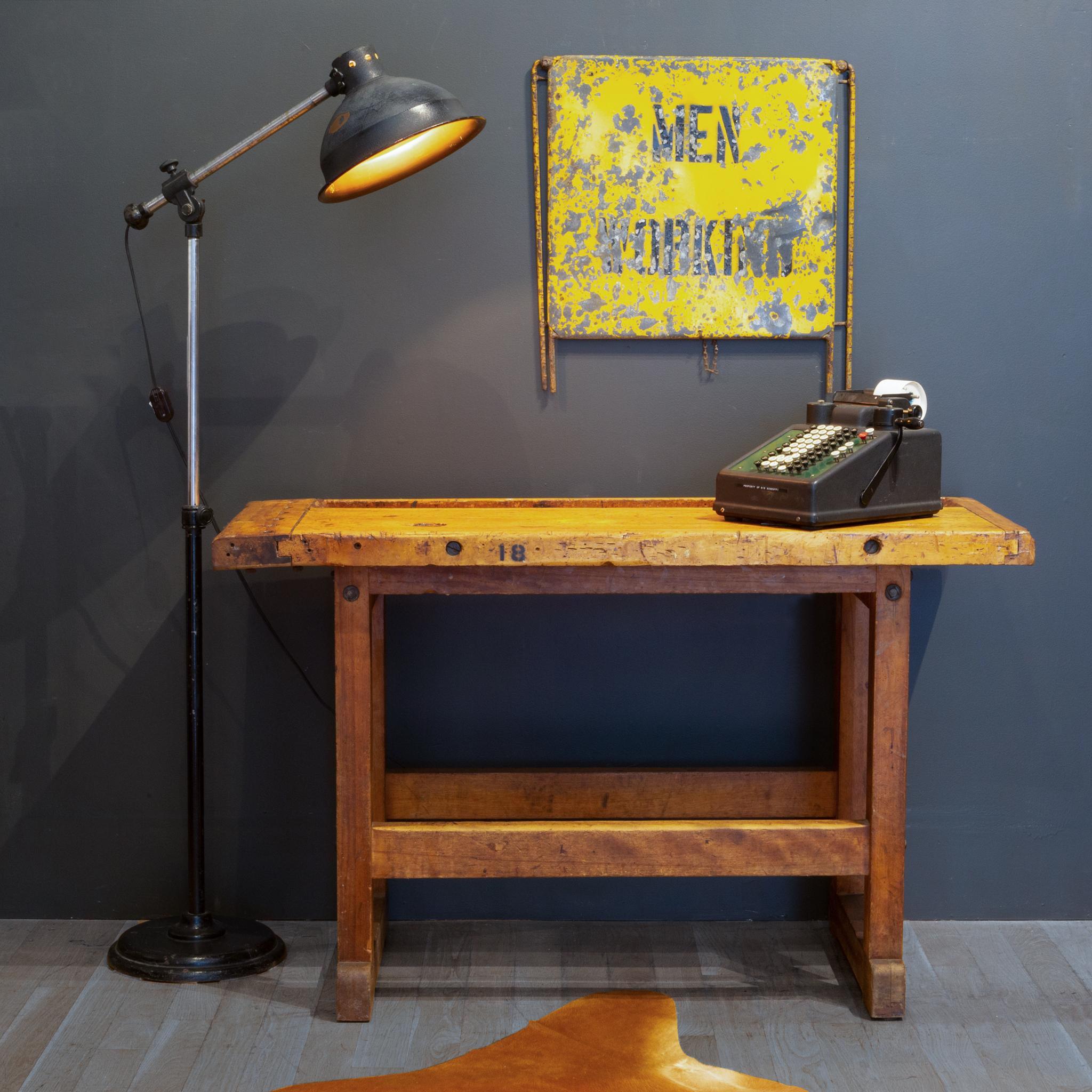 Antique American Carpenter's Workbench, circa 1900 4