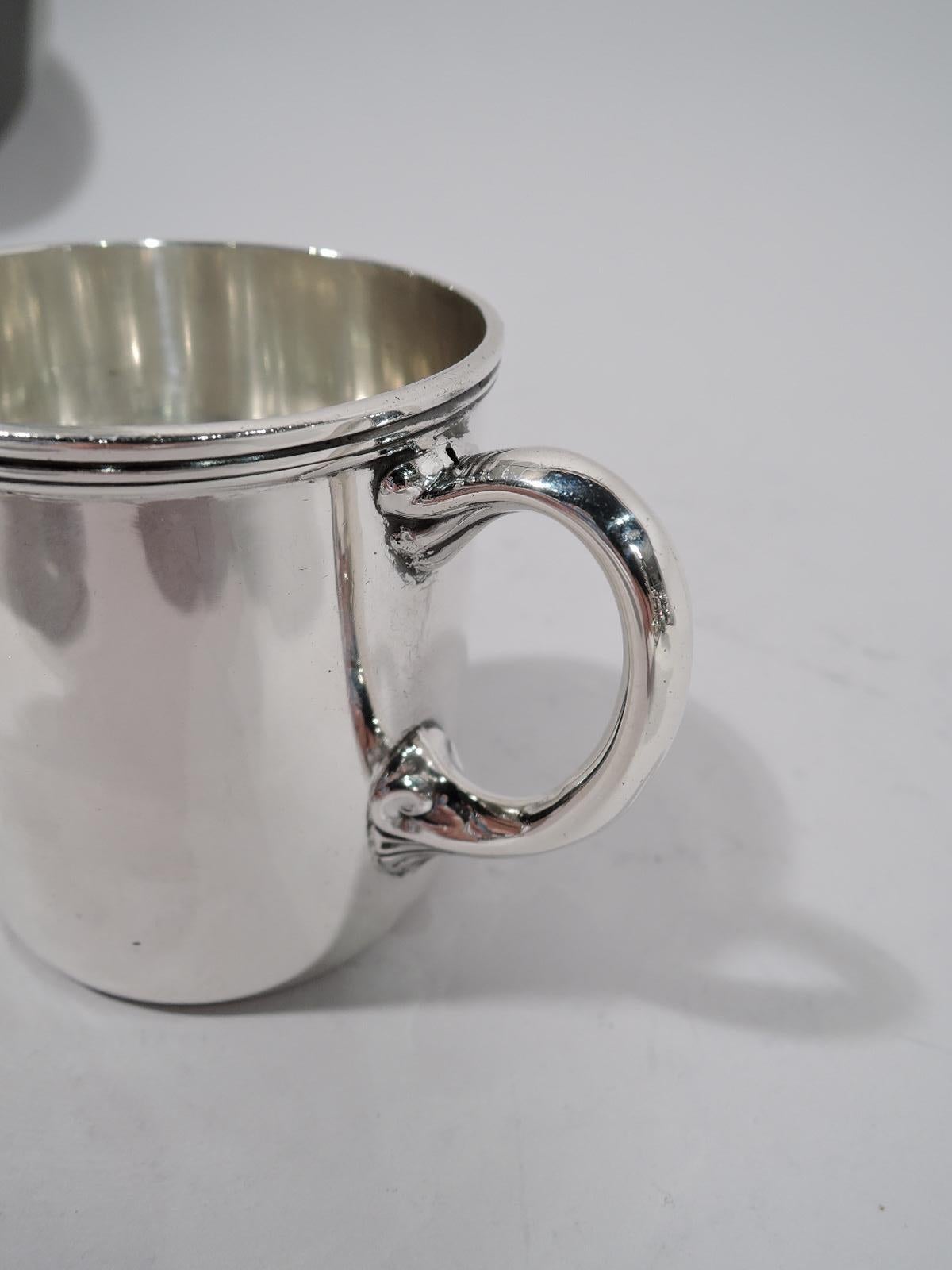 Victorian Antique American Classical Sterling Silver Baby Cup by Tiffany & Co.